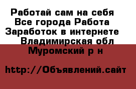 Работай сам на себя - Все города Работа » Заработок в интернете   . Владимирская обл.,Муромский р-н